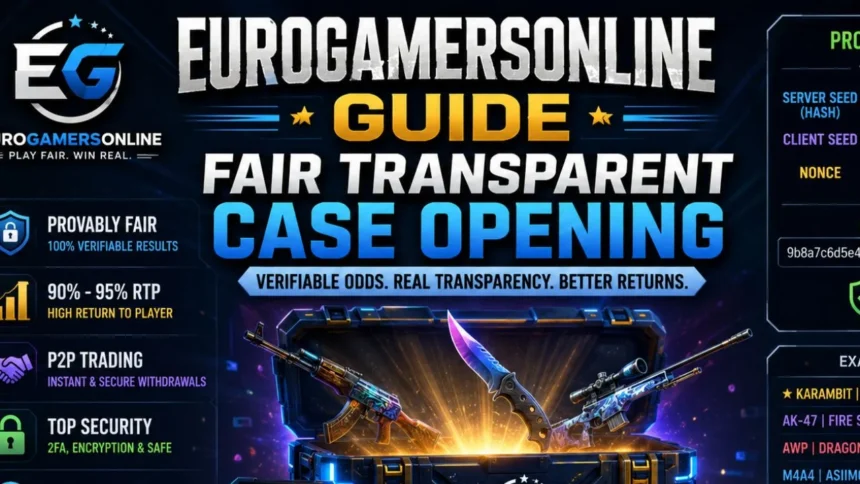 Eurogamersonline Guide Fair Transparent Case Opening