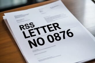 What Is RSS Letter No 0876? Complete Guide to System Structure & Workflow