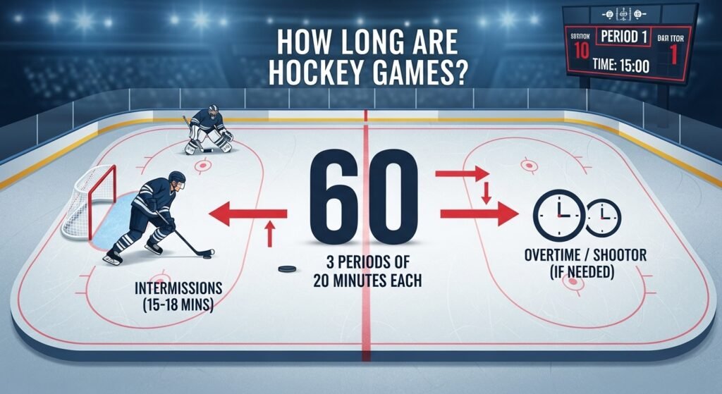 How Long Are Hockey Games: Understanding the Structure, Duration, and Dynamics