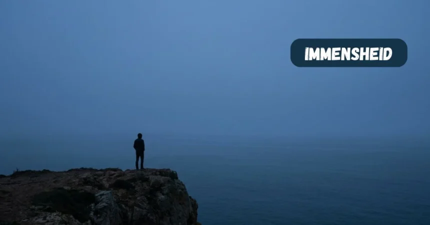 Immensheid: A Word That Sounds Like Real Dutch, Borrows a Real Feeling