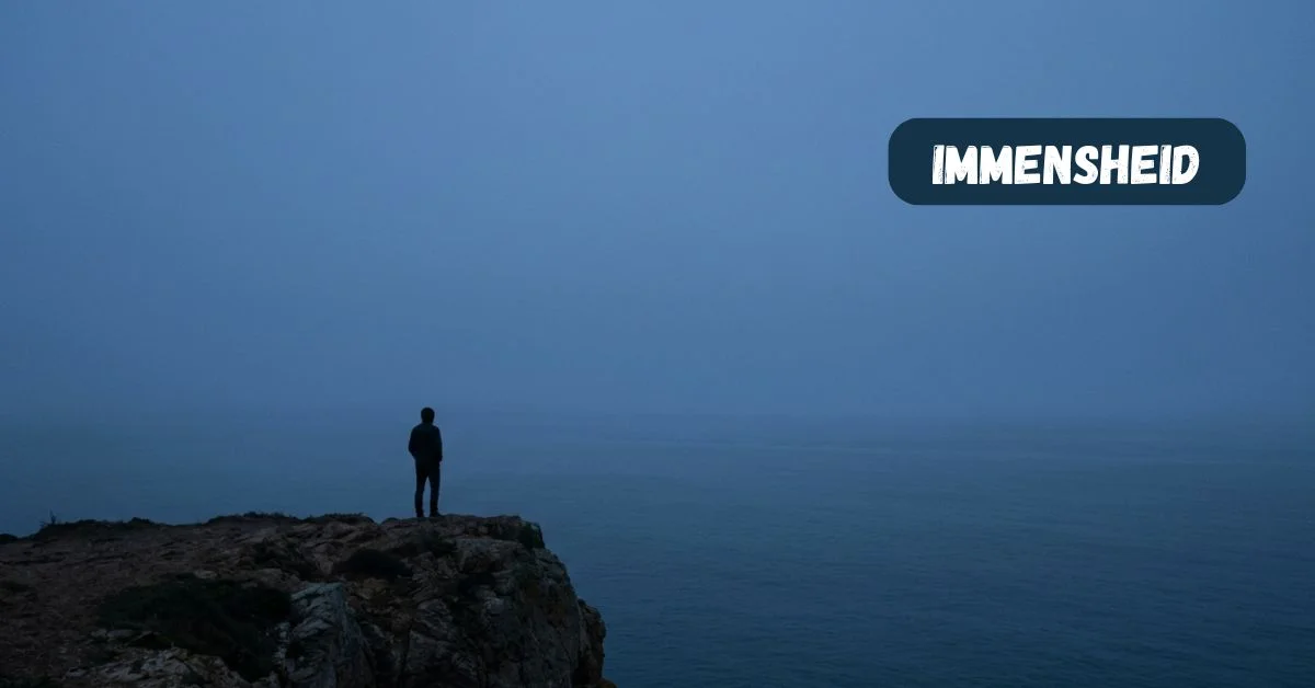 Immensheid: A Word That Sounds Like Real Dutch, Borrows a Real Feeling