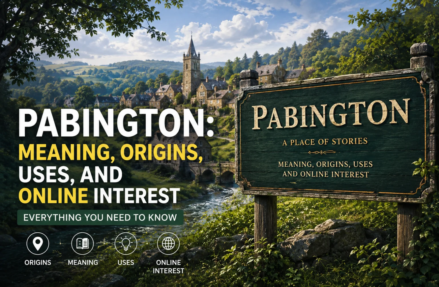 Pabington: Meaning, Origins, Uses, and Online Interest